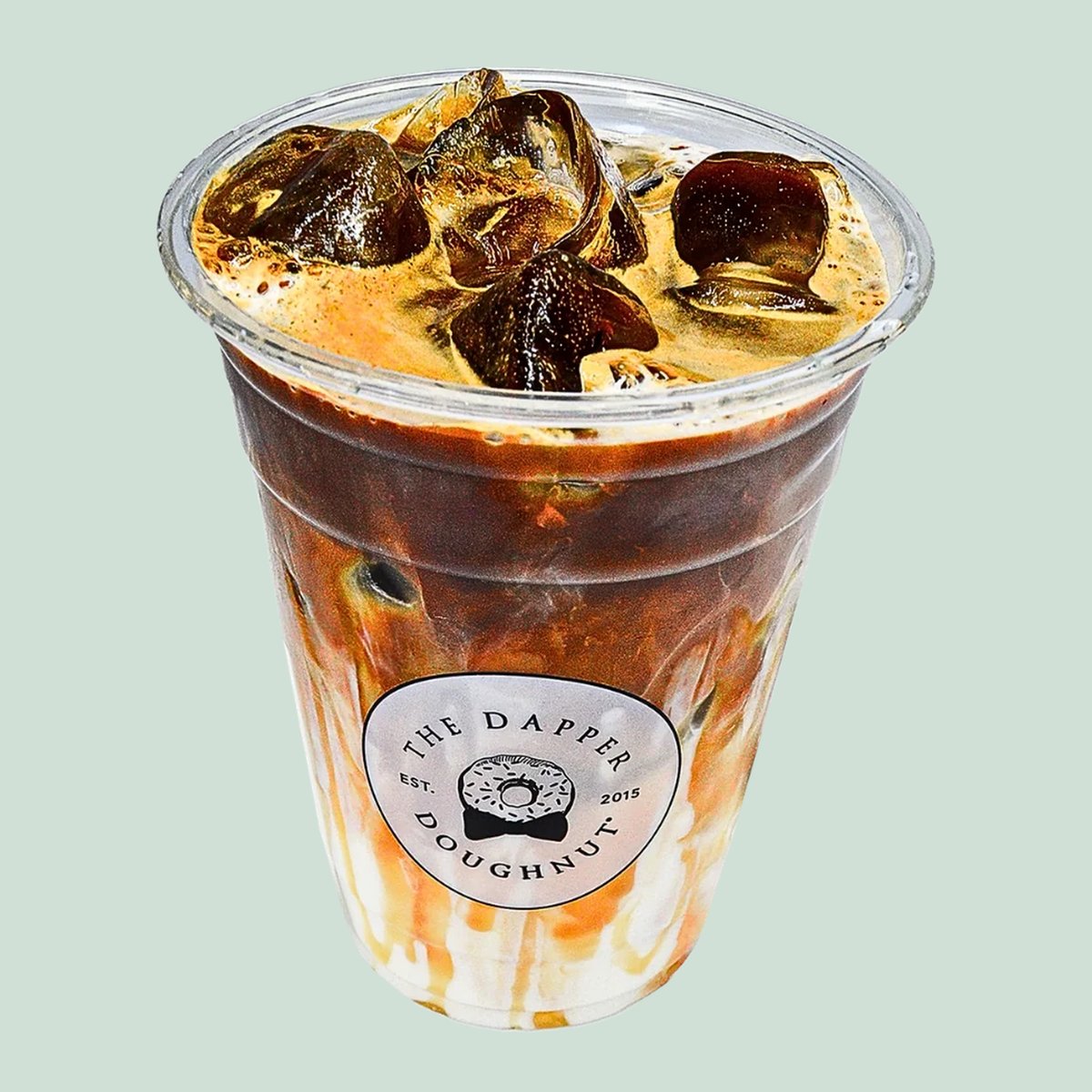 Dapper Doughnut iced coffee drink