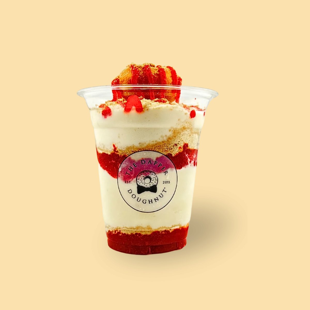 Dapper Doughnut specialty ice cream parfait
